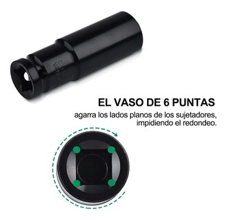 Foto 3 | Foto 3 | Dados para Llave de Vaso Malubero color Negro 10 Piezas