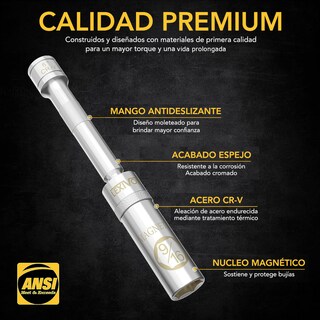 Foto 3 | Foto 3 | Dado para Llave Bujía Lexivon Giratorio