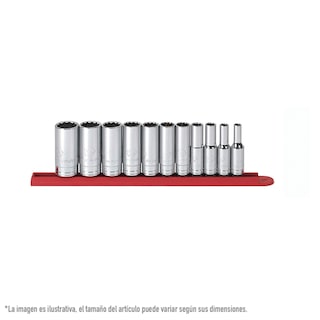 Foto 1 | Foto 1 | Dados Largos Sae 3/8 Plg 12 Pt. Gearwrench 80563
