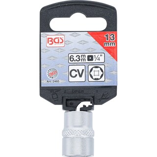 Foto 3 | Foto 3 | Dado Hexagonal | Entrada 1/4'' | 13 Mm | Bgs 2485