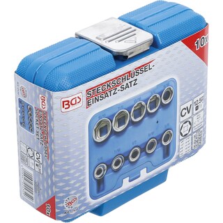 Foto 6 | Foto 6 | Juego 10 Piezas De Dados 1/2'' Standard | Bgs 2434