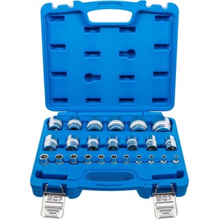 Foto 1 | Foto 1 | Juego 24 Pza Dados Hexagonales De 1/4'' Y 1/2'' | Bgs 2246