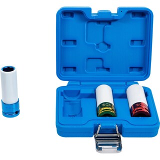 Foto 1 | Foto 1 | 3 Dado Impacto Protector Plastico 1/2'' |17-19-21mm| Bgs 7200