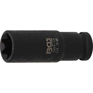Foto 1 | Foto 1 | Dado De Impacto E-torx Largo 1/2'' | E24 | Bgs 5204-24