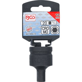Foto 2 | Foto 2 | Dado Impacto Con Punta Hexagonal |3/4'' | 12 Mm | Bgs 5054-12