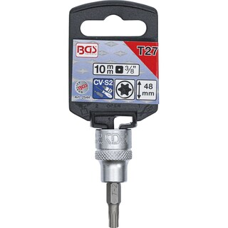 Foto 2 | Foto 2 | Dado Con Punta Torx | 3/8'' | T27 | Bgs 2544