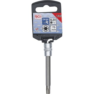 Foto 2 | Foto 2 | Dado Con Punta Torx | 1/4'' | T35 | Bgs 2565-75
