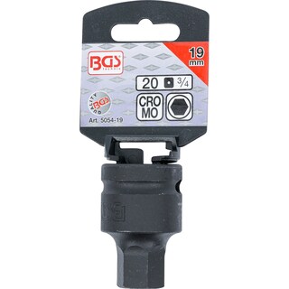 Foto 2 | Foto 2 | Dado Impacto Con Punta Hexagonal |3/4'' | 19 Mm | Bgs 5054-19
