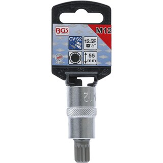 Foto 2 | Foto 2 | Dado Con Punta Spline (xzn) | 1/2'' | M12 | Bgs 4354