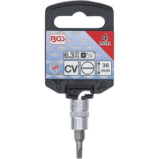 Foto 2 | Foto 2 | Dado Con Punta Plana | 1/4'' | 4 Mm | Bgs 2493