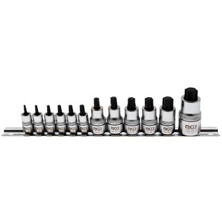Foto 1 | Foto 1 | Juego Dados Con Puntas 1/2 |torx |t8 T60 | 12 Pzs | Bgs 5098