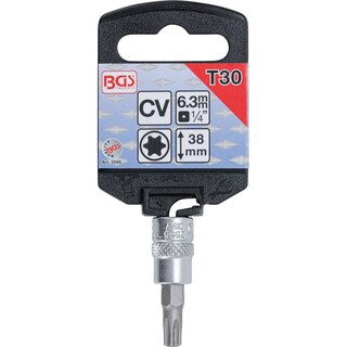 Foto 2 | Foto 2 | Dado Con Punta Torx | 1/4'' | T30 | Bgs 2595