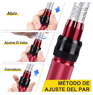 Foto 4 | Foto 4 | Llave Dinamométrica Belug 3/8'' Doble Dirección con Hebilla para Bicicletas y Motocicletas