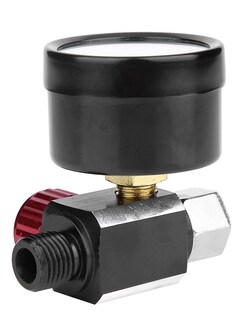 Foto 1 | Foto 1 | Manómetro Regulador de Presión Pretul 140 Psi para Compresor de Aire 1/4