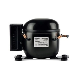 Foto 1 | Foto 1 | Compresor Danfoss clavne-578.2 color Negro 1/4 HP R134A 110 V MBP Refrigeración