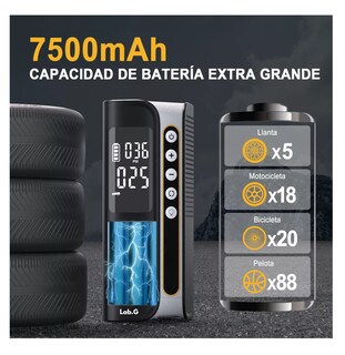 Foto 2 | Foto 2 | Compresor Lab.g Inflador Bombas De Aire Para Coches Negro