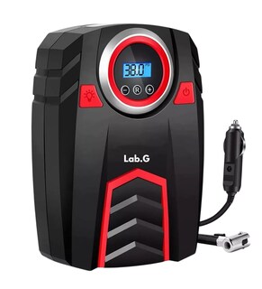 Foto 1 | Foto 1 | Compresor Inflador De Llanta Bomba De Aire Para Auto Lcd Negro/rojo