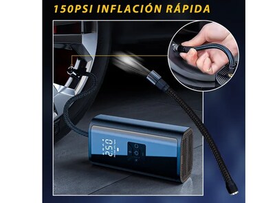 Foto 3 | Foto 3 | Xtellar Inflador De Llantas Inalámbrico Multiusos 150 Psi Lcd Portátil