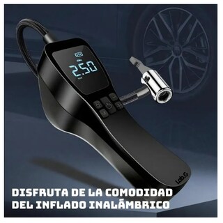 Foto 5 | Foto 5 | Compresor De Aire Portátil Para Auto Y Motocicleta 150psi Lab.g Negro
