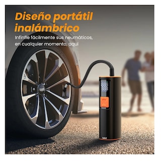 Foto 4 | Foto 4 | Inflador De Neumáticos Compresor De Aire Portátil 150psi Lab.g Negro