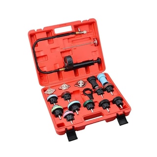 Foto 1 | Foto 1 | Kit Probador de Fugas Presión Radiador Eo Safe Imports ESI-3123 C/ Kit Purga 18 Piezas