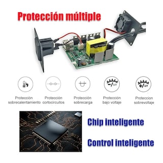 Foto 3 | Foto 3 | Language Inversor De Alta Potencia Para Coche De 150 W Eo Safe Imports Esi-2996-1 Negro