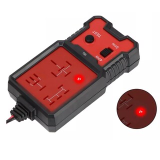 Foto 5 | Foto 5 | Comprobador De Batería Coche, Probadores Voltaje 12v Eo Safe Imports Esi-13660-1 Rojo