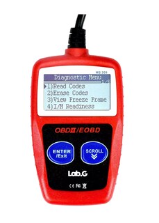 Foto 1 | Foto 1 | Escaner Automotriz Lab.g Ms309 Obd2 Leer & Borrar Código De Falla. Rojo