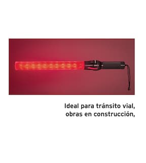 Foto 2 | Foto 2 | Bastón De Seguridad Luminoso De 53 Cm Con Luz Led Y Clip Para Cinturón Para Transito