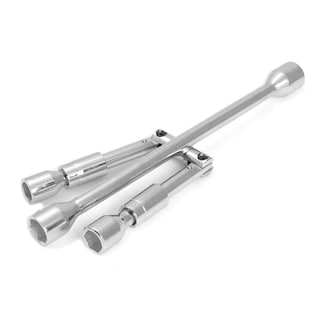Foto 1 | Foto 1 | Kit 3pcs Llave Cruz Cruceta Reforzada para Auto Eo Safe Imports Esi-9061 Plata