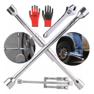 Foto 3 | Foto 3 | Cruceta Reforzada para Auto Kit3pcs Eo Safe Imports Esi-12415 Plateada