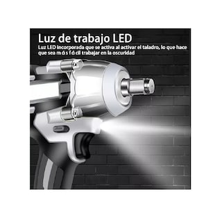 Foto 2 | Foto 2 | Taladro Recargable Eo Safe Imports Esi-11814 Gris