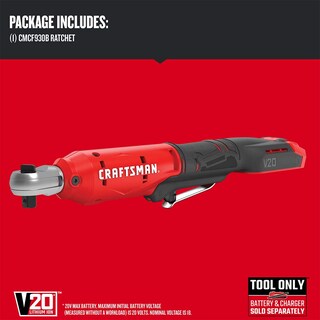 Foto 3 | Foto 3 | Llave Trinquete Inalámbrica Craftsman V20 3/8 ''35 Pies-libras - Venta Internacional
