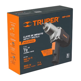 Foto 2 | Foto 2 | Llave de Impacto Truper IMP-1/2N color Gris 1/2 Pulgada 900 W