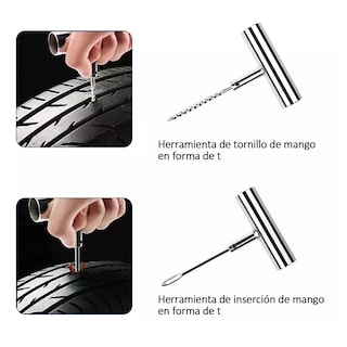 Foto 2 | Foto 2 | Estuche De Lujo De Reparación Emergencia Llantas Autos Motos Estuche Negro