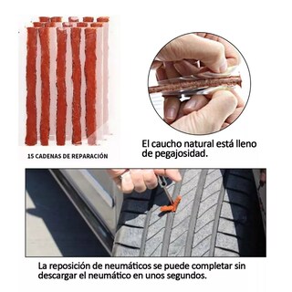 Foto 4 | Foto 4 | Estuche De Lujo De Reparación Emergencia Llantas Autos Motos Estuche Negro