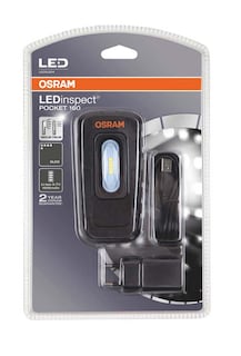 Foto 2 | Foto 2 | Lampara Osram Ledinspect Pocket 160 color Negro
