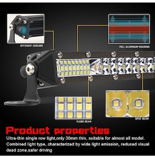 Foto 3 | Foto 3 | Barra de Luz Led Eo Safe Import Esi-225 de 78 W