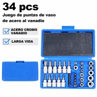 Foto 2 | Foto 2 | Juego de Puntas Eo Safe Imports Esi10659 34 Piezas