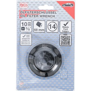 Foto 4 | Foto 4 | Llave Para Filtros De Aceite | 68 Mm X P14 | Bgs 1039-68-14