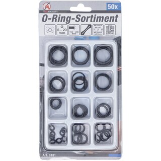 Foto 4 | Foto 4 | Surtido De Juntas Toricas | Ø 5 - 20 Mm | 50 Pz | Bgs 8131