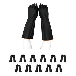 Foto 1 | Foto 1 | 12 Pares De Guantes De Latex Industrial 45cm Maple Safe