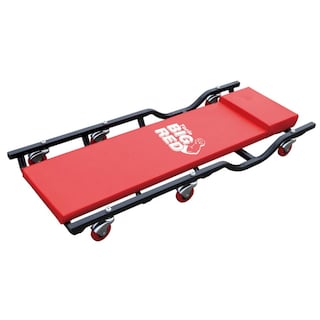 Foto 3 | Foto 3 | Cama Acolchonada Para Mecanico 40'' Con 6 Ruedas Big Red