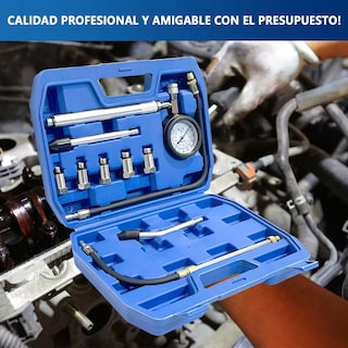 Foto 4 | Foto 4 | Comprobador de Compresión de Cilindros de Motor Eo Safe Imports Esi-12251 Azul