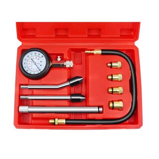 Foto 1 | Foto 1 | Set 9 Medidor De Compresión Para Cilindros Del Motor Auto Esi-6643 color Rojo