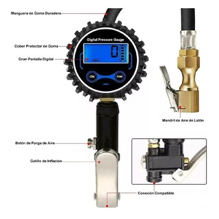 Foto 4 | Foto 4 | Pantalla de Barómetro Digital De Alta Precisión 0-200psi