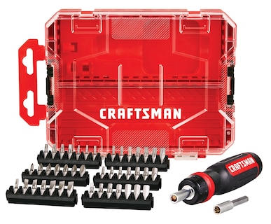 Foto 1 | Foto 1 | Destornillador De Trinquete Craftsman Cmht68017, 44 Unidades, Con Funda Roja - Venta Internacional.