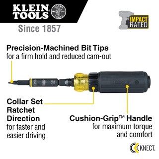 Foto 2 | Foto 2 | Destornillador De Trinquete Klein Tools 32500hdrt Knect 11 En 1 - Venta Internacional.