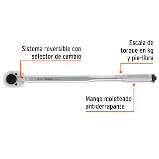 Foto 3 | Foto 3 | Torquímetro Truper Micrométrico Cuadro 3/4' Cromo