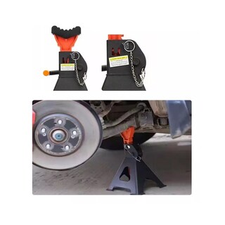 Foto 3 | Foto 3 | Torre Auto 2 Piezas 3 Toneladas Doble Seguro Altura 28-41 Cm Eo Safe Imports Esi-12234 Multicolor